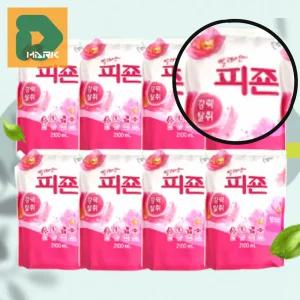 핑크로즈 리필용 8입 아로마향 섬유유연제 곰팡이방지 정전기방지 대용량 세탁기 패브릭 드럼용 옷냄새