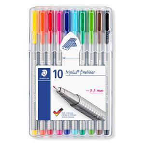 officeseller 스테들러 트리플러스 화인라이너 (10색 SET) [334 SB10]