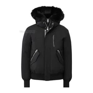 [롯데백화점]맥케이지 23FW 남성 DIXON-BX 딕슨-BX 후드 패딩 점퍼 블랙&블랙퍼