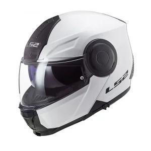 LS2 SCOPE FF902 SOLID 화이트 핀락필름포함 시스템 모듈 헬멧