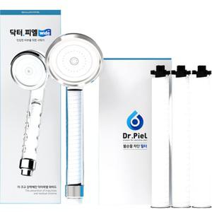 닥터피엘 와이드 필터 샤워기 + 1차 필터 3p 세트