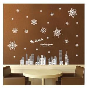 [RG6OQ73U]크리스마스 겨울X MAS 스티커 눈꽃도시 FDX
