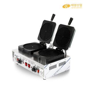 전기 와플기계 크로플 머신 업소용 2구 WPR-450T