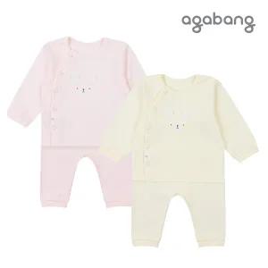 [보리보리/아가방]첵스오픈내의(YELLOW, PINK)_01P517605