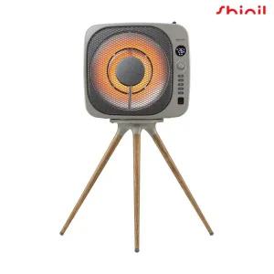 [신일전자]신일 에코 팬 레트로 큐브 히터 SEH-FR600KA 그레이
