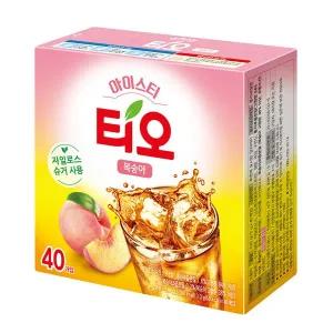 [보리보리/마트인코리아_MIK]티오 복숭아 아이스티 40T