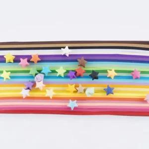 27색 1030매 레인보우 대량 파스텔 접기 별종이 컬러 별모양접기 별모양종이접기 별만들기