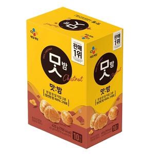 CJ 간식 맛밤 420g × 3개
