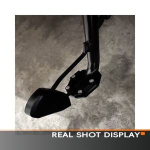 pcx 트렁크 혼다 PCX125 125/150/160 오토바이 액세서리 CNC 풋 사이드 스탠드 확장 킥 확대기 플레이트 패
