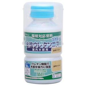 화신페인트 Washi Paint 수성 우레탄니스 옥내 목부용 우레탄 수지 배합 저취 속건 투명클리어 130ml