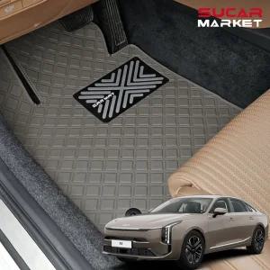 카줌  2026 더뉴K8 GL3 페이스리프트 스퀘어 가죽 발매트 트렁크매트 차량용품