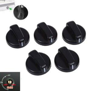 5PCS 검은 가스 스토브 손잡이 쿠커 오븐 제어 스위치 가스 쿠커 액세서리 조립 버튼 스토브 수리 액세서리