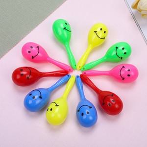 새장난감 앵무새 딸랑이 벨 모래 망치 마라카스 물기 스마트 인터랙티브 훈련 애완 동물 색상 무작위 3개
