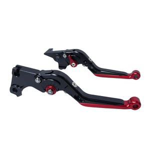 JCSUMRID 브레이크 클러치 레버 세트 BMW G310GS G310R 2017-2023 20202023 길이 조절 가능한 CNC 알루미늄 모터사이클 핸들바 교체(빨간색)