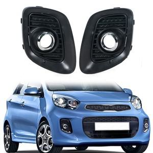 Kia Picanto Morning 2015 자동차 앞 범퍼 안개등 라이트 커버 그릴 베젤 헤드 쉘 86547-1Y520
