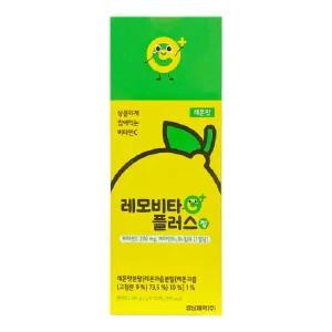경남제약 레모비타플러스정 120정 캔디형 씹어먹는 비타민C 레몬맛 