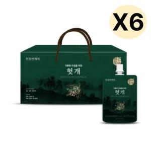 천호엔케어 헛개즙 헛개나무 대보추출 선물 30개 X6