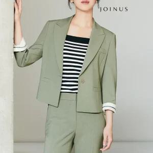 [조이너스]카라 크롭 자켓-JU23LF0308085D