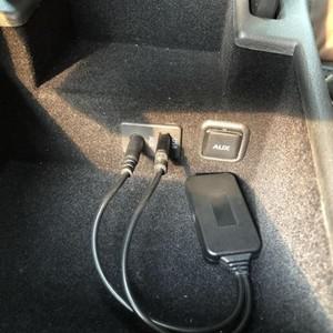 범용 차량용 블루투스 모듈 어댑터 스테레오 케이블 AUX-IN 3.5mm 잭 무선 라디오 Aux USB 5V