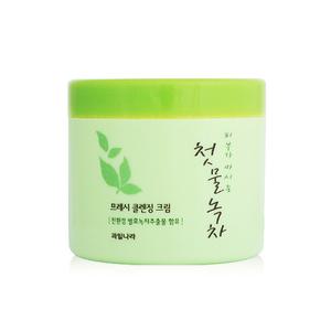 과일나라 첫물녹차 프레시 클렌징크림 300g