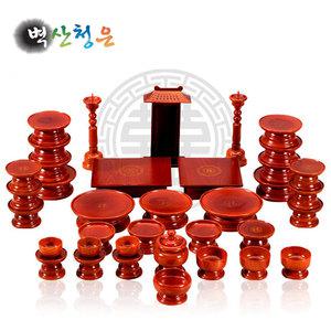 벽산청은 종가집 물푸레 제기 37P세트 (제례서식 포함)