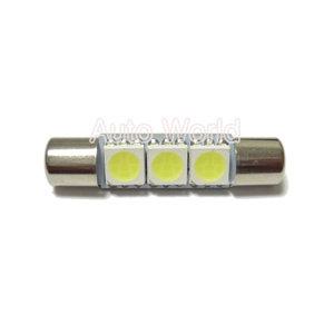 12v 28mm 3칩 led 실내등 전구/화장거울조명