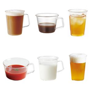 킨토 카페 캐스트 내열유리컵 잔 머그 / 아이스티 맥주 에스프레소커피 밀크 라떼 스프