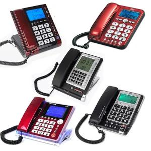 가정용사무용전화기 발신자 빅버턴 효도폰유선전화기 /DT-770/DT-900/PC-820 스탠드형/강추
