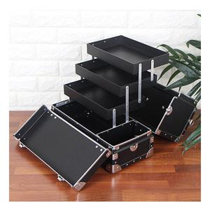 MakeupBox 메이크업박스 3단대형 DFF303-C BLACK(ABS)