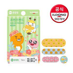 [기타][일동제약]카카오 프렌즈 캐릭터 반창고 밴드(혼합) 14입