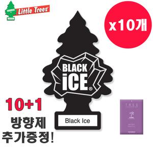 리틀트리 블랙아이스 10+1 아로마스퀘어 차량용 방향제 종이 자동차 트리 걸이형