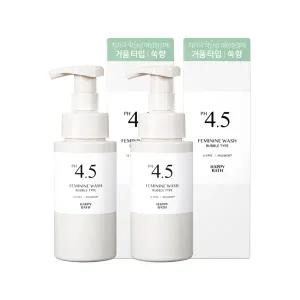 해피바스 PH4.5 약산성 쑥 버블 여성청결제 250g x2
