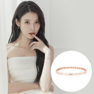 [아이유 PICK] CLOVIA 14K 다이아 팔찌 (JJCLBD3BS158R47S0)