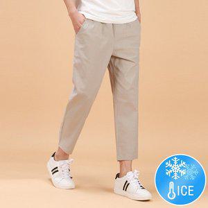[후앙스]데일리 린넨 스판 와이드 팬딩팬츠 FICP8483
