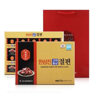 [대한홍삼진흥공사] 한삼진 고려홍삼절편 (200g)