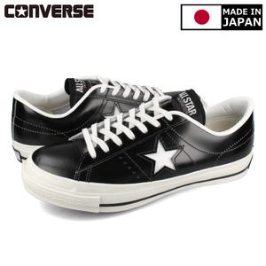 컨버스 원스타 J BLACK WHITE CONVERSE ONE STAR J [MADE IN JAPAN] 남성 여성