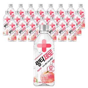 링티 제로복숭아 500ml x 24개