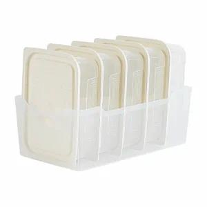 이지앤프리 [체험팩] 이지킵 냉동실정리용기 6호 트레이 + 1250ml 용기 5p  6종 세트