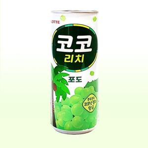 []롯데코코리치포도240mlX30캔주스과즙음료