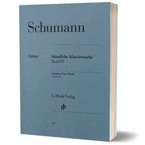 슈만 피아노 작품집 4 (HN 926) Schumann IV 헨레 악보 독일 헨레판 악보