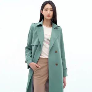 [지센][지센] 플루이드 트렌치 코트 LFCAN201_GE