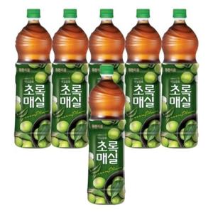 [웅진식품] 웅진식품 초록매실 1.5l 6개