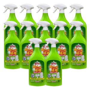 엘지생활건강 홈스타 락스와세제 3X 폼스프레이 후레쉬향 900ml 12개 / 욕실청소 세정제
