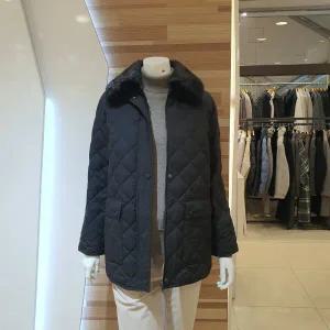 [엠씨]밍크넥  구스패딩코트 M44D094_BP