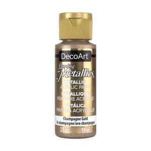 데코아트 아메리카나 대즐링 메탈릭 아크릴물감 7 Champagne Gold 59ml 1색