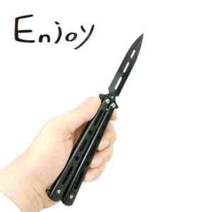 발리송 연습용 트레이너 버터프라이 나이프 블랙