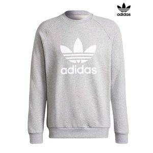 [하프클럽/아디다스]adidas 트레포일 크루 맨투맨_H06650