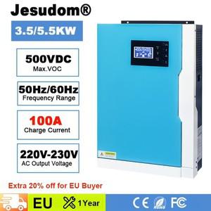 와이파이 내장 하이브리드 MPPT 태양광 인버터 PV 입력 순수 사인파 3.5KW AC230V 100A