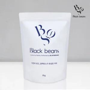 블랙빈스 원두커피 1kg 브라질 산토스