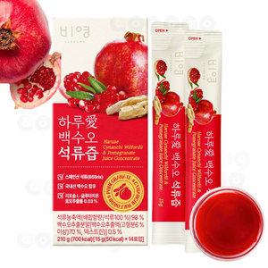 하루애 백수오 석류즙 국내산 백수오 함유 엑기스 농축액 건강즙 스틱